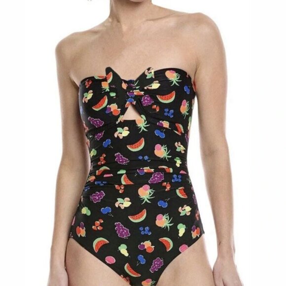kate spade Other - Kate Spade Summer Fruit Bandeau One Piece Swimsuit